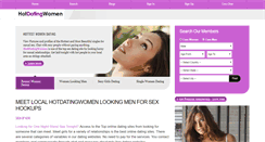 Desktop Screenshot of hotdatingwomen.com